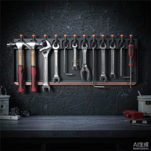 GripWall Garage Tool Rack