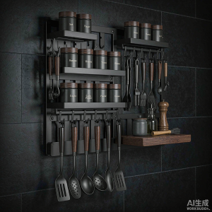 Railwall Spice & Utensil Rack